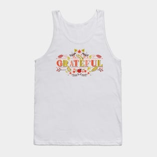 Grateful Thanksgiving Tank Top